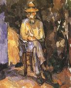 Paul Cezanne tuinman Spain oil painting artist